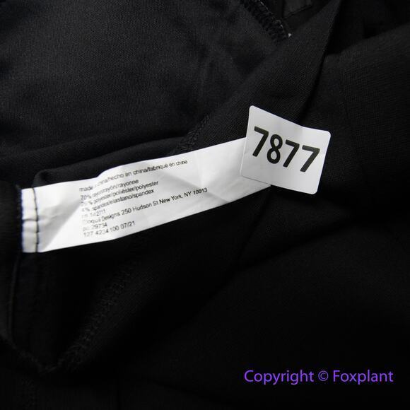 New! Eloquii black blazer one button, shoulder pads, size 20 - Picture 13 of 14